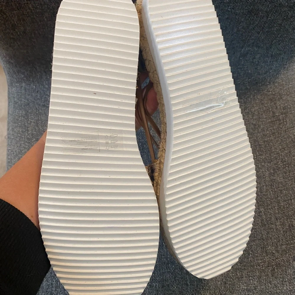 ROCKPORT Real Cow Fur Espadrilles Sandals